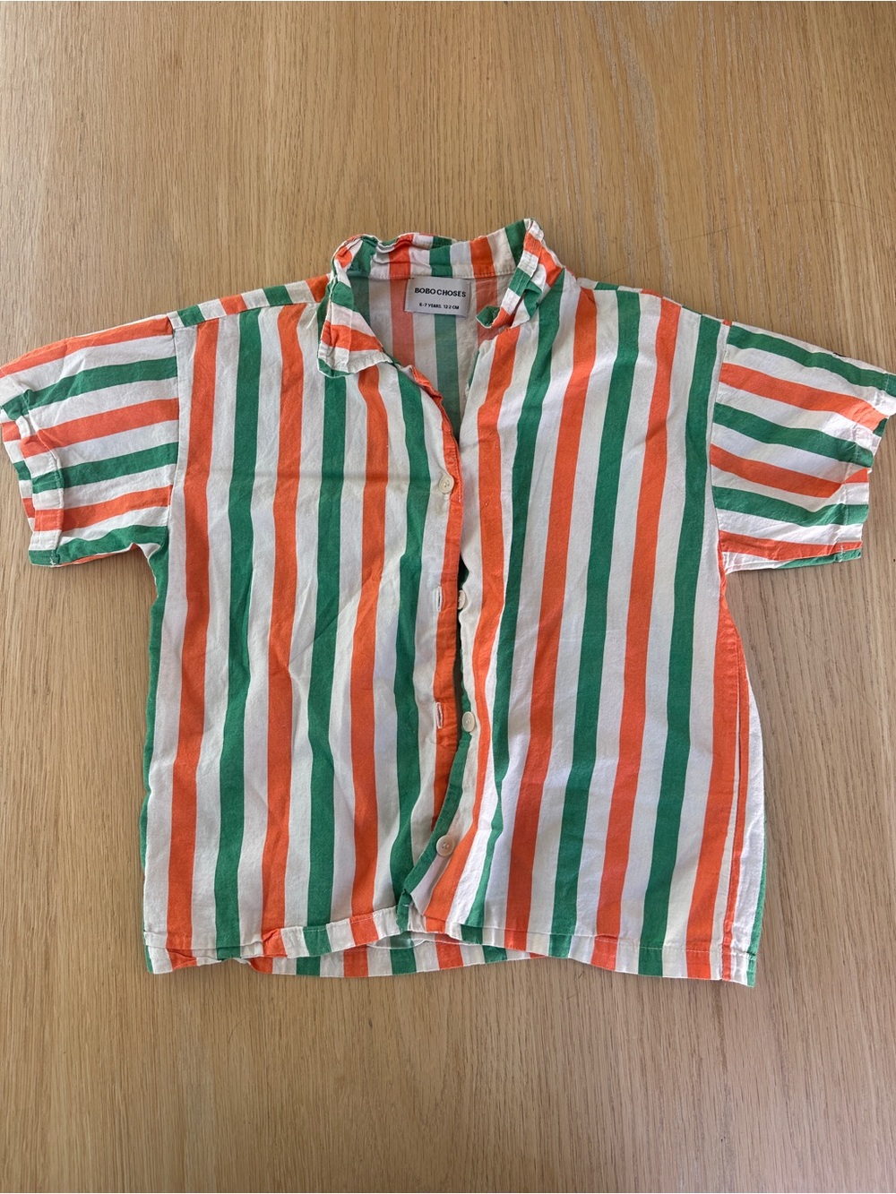 Bobo Choses Striped Shirt | Ecru